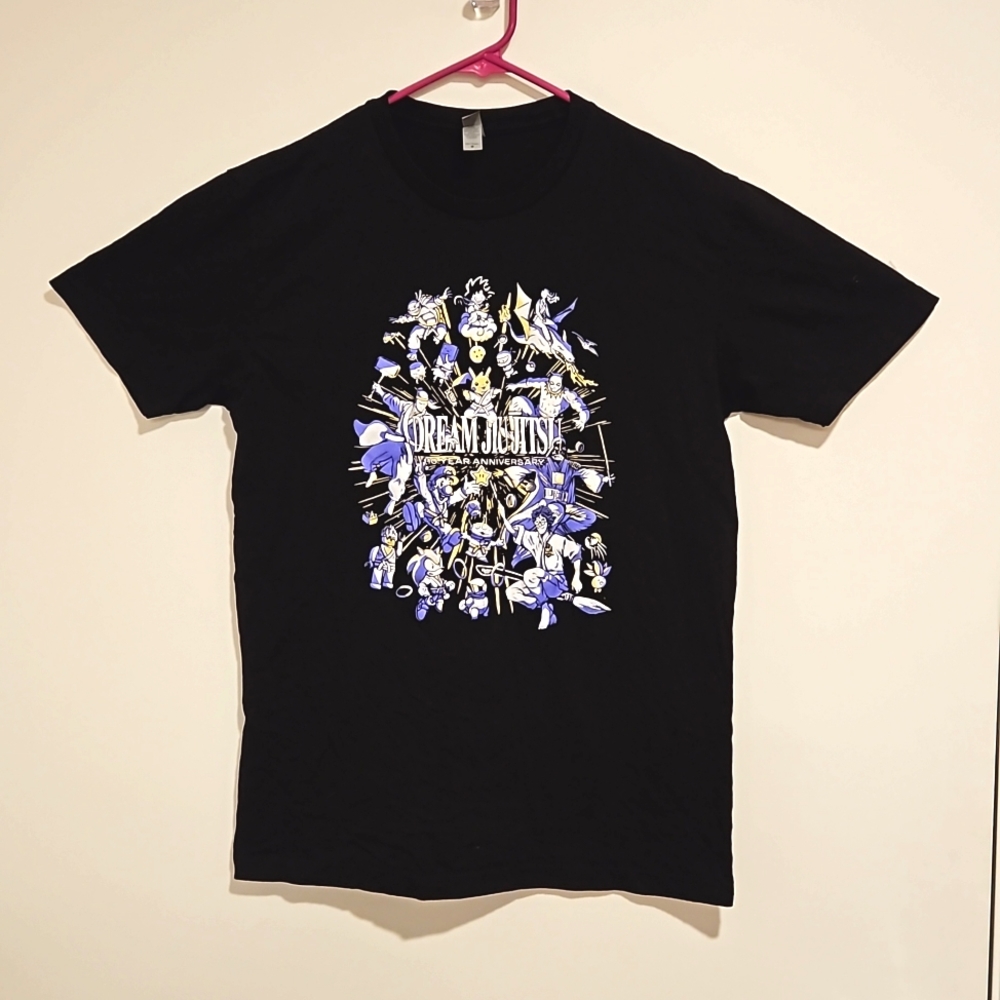 Dream Jiu-jitsu 10 Year Anniversary graphic tee Med Black short sleeve EUC
